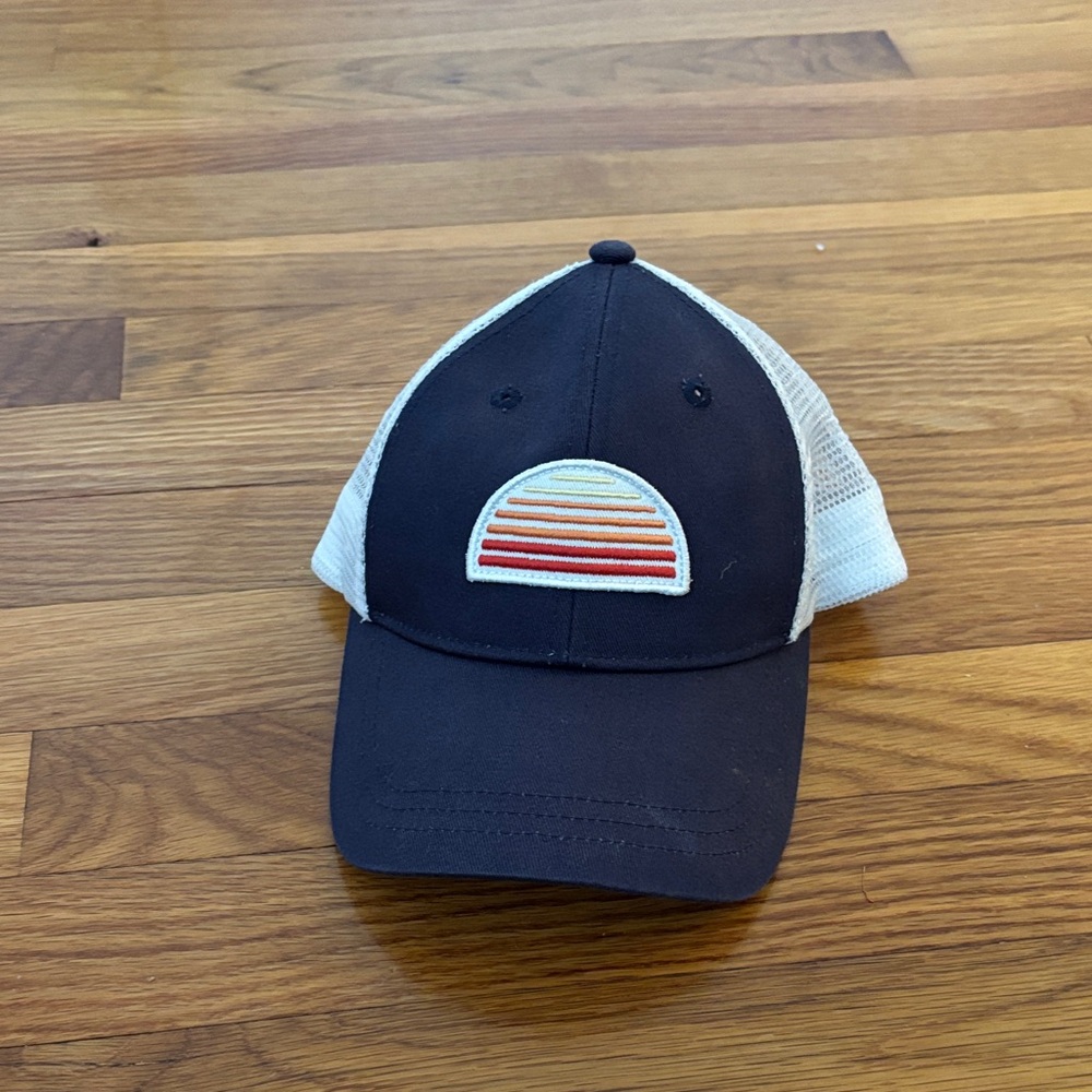 Crewcuts Navy and White Hat with Sunset Patch